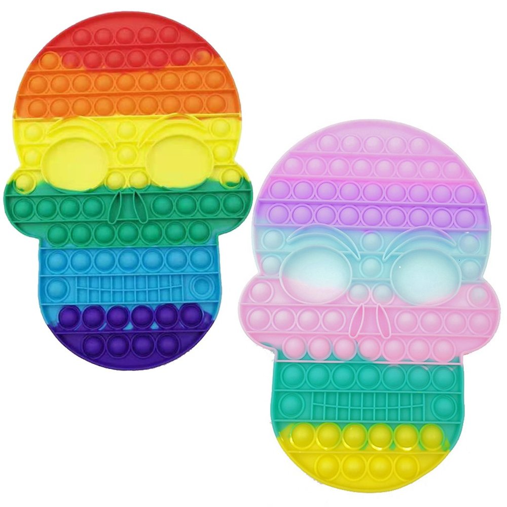 Push Pop Bubble Sensory | Skull Christmas Fidget Easter Toys
